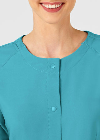 Wink Scrubs W123 Women's Crew Neck Warm Up Jacket