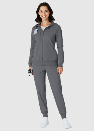 Wink Scrubs Wink Renew Knit Women’s Zip Hoodie