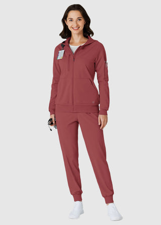 Wink Scrubs Wink Renew Knit Women’s Zip Hoodie