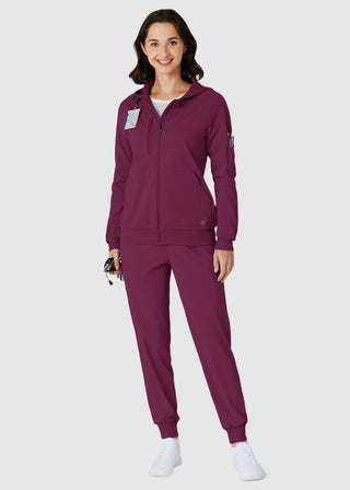 Wink Scrubs Wink Renew Knit Women’s Zip Hoodie