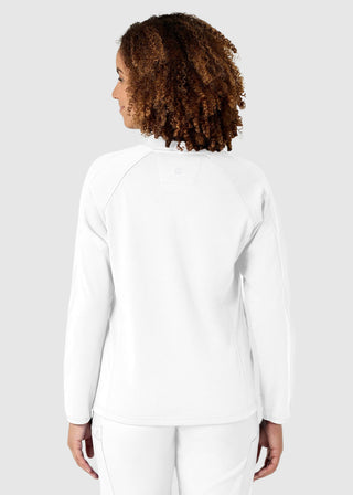 Wink Scrubs Wink Layers Women's Fleece Solid Scrub Jacket