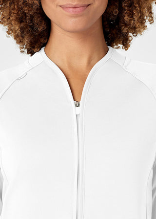 Wink Scrubs Wink Layers Women's Fleece Solid Scrub Jacket