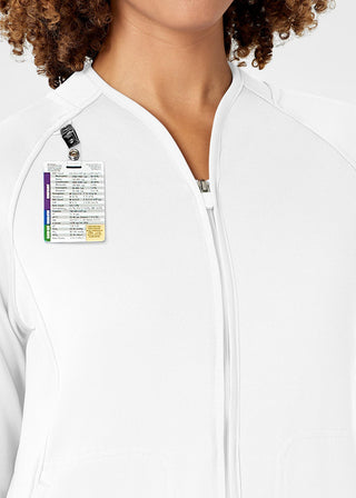 Wink Scrubs Wink Layers Women's Fleece Solid Scrub Jacket