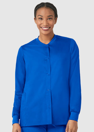 Wink Scrubs Wink Pro Women's Snap Front Warm-up Jacket