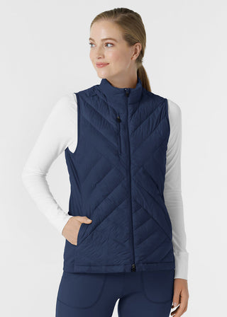 Wink Scrubs Women's Quilted Scrub Vest
