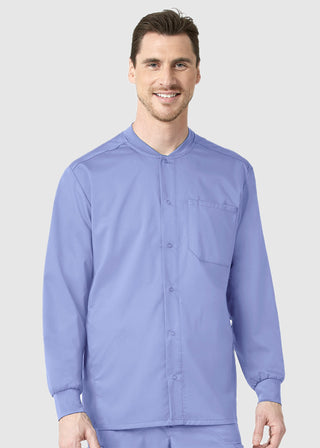 Wink Scrubs Wink PRO Men's Snap Front Warm-up Jacket