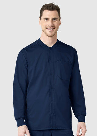 Wink Scrubs Wink PRO Men's Snap Front Warm-up Jacket