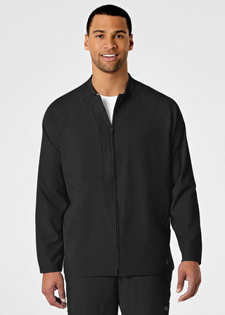 Wink Scrubs Men's Zip Front Solid Scrub Jacket