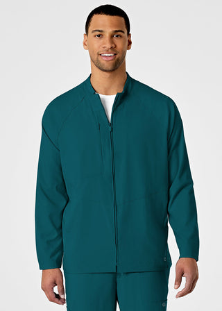 Wink Scrubs Men's Zip Front Solid Scrub Jacket