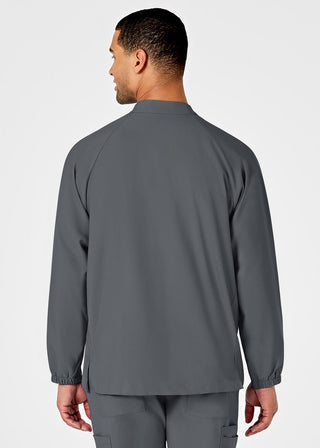 Wink Scrubs Men's Zip Front Solid Scrub Jacket