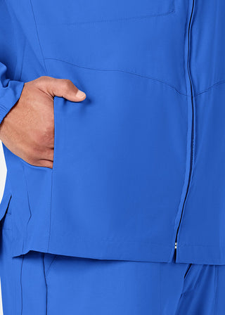 Wink Scrubs Men's Zip Front Solid Scrub Jacket
