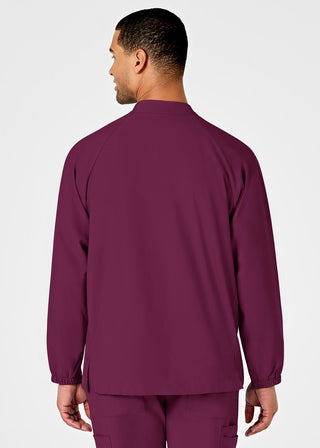 Wink Scrubs Men's Zip Front Solid Scrub Jacket