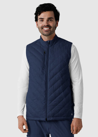 Wink Scrubs Wink Core Men's Quilted Scrub Vest