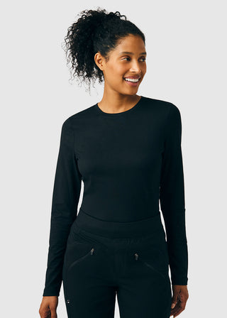 Whitecross CRFT Women's Crew Neck Knit Under Scrub