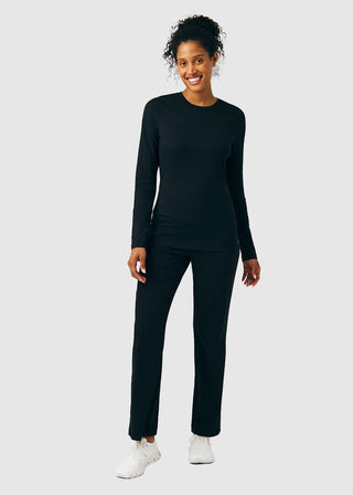 Whitecross CRFT Women's Crew Neck Knit Under Scrub