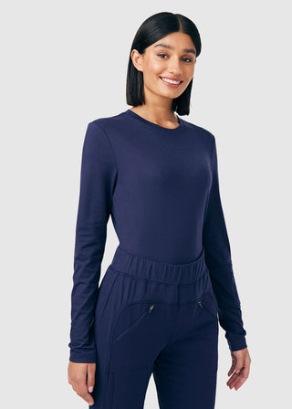 Whitecross CRFT Women's Crew Neck Knit Under Scrub