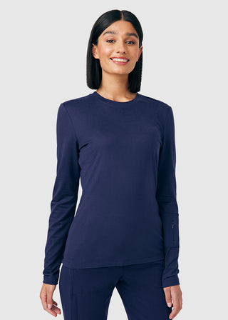 Whitecross CRFT Women's Crew Neck Knit Under Scrub
