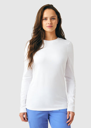 Whitecross CRFT Women's Crew Neck Knit Under Scrub