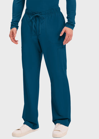 Cherokee Workwear Professionals Men's Tapered Leg Drawstring Cargo Pant