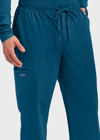 Cherokee Workwear Professionals Men's Tapered Leg Drawstring Cargo Pant