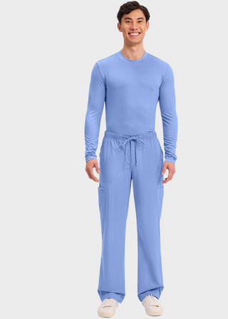 Cherokee Workwear Professionals Men's Tapered Leg Drawstring Cargo Petite Pant