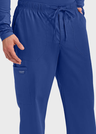 Cherokee Workwear Professionals Men's Tapered Leg Drawstring Cargo Pant