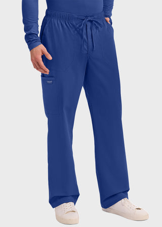 Cherokee Workwear Professionals Men's Tapered Leg Drawstring Cargo Petite Pant