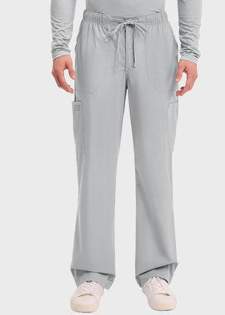 Cherokee Workwear Professionals Men's Tapered Leg Drawstring Cargo Petite Pant