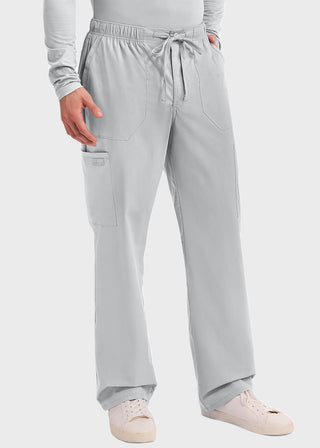 Cherokee Workwear Professionals Men's Tapered Leg Drawstring Cargo Petite Pant