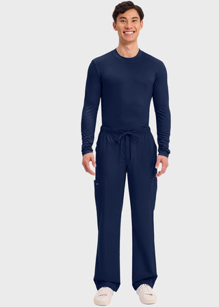 Cherokee Workwear Professionals Men's Tapered Leg Drawstring Cargo Petite Pant