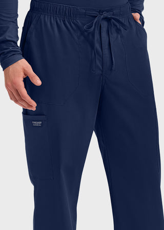 Cherokee Workwear Professionals Men's Tapered Leg Drawstring Cargo Pant