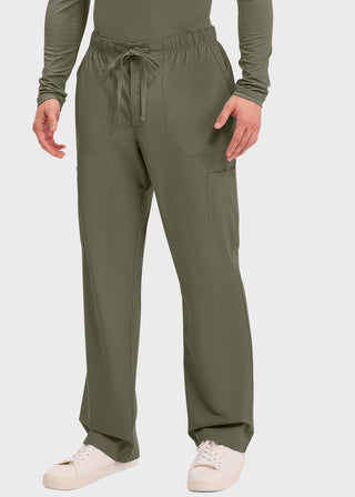 Cherokee Workwear Professionals Men's Tapered Leg Drawstring Cargo Tall Pant