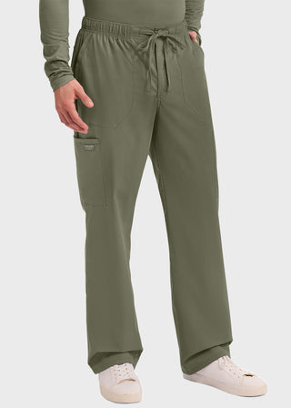 Cherokee Workwear Professionals Men's Tapered Leg Drawstring Cargo Pant
