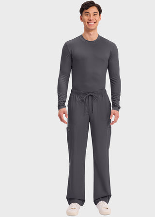 Cherokee Workwear Professionals Men's Tapered Leg Drawstring Cargo Petite Pant