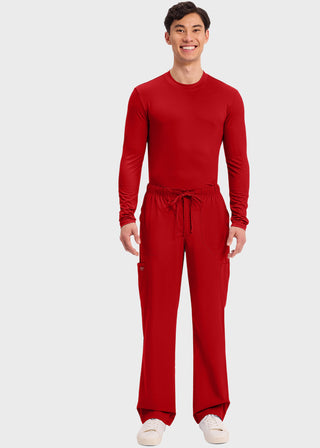 Cherokee Workwear Professionals Men's Tapered Leg Drawstring Cargo Tall Pant