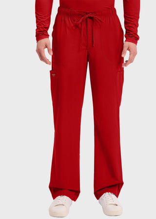 Cherokee Workwear Professionals Men's Tapered Leg Drawstring Cargo Petite Pant