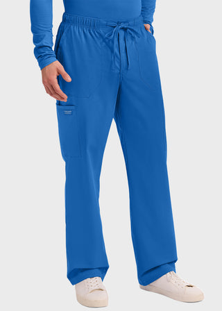 Cherokee Workwear Professionals Men's Tapered Leg Drawstring Cargo Petite Pant