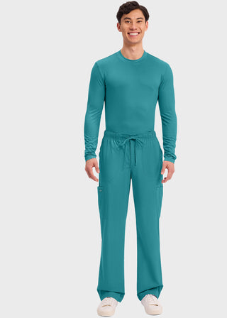 Cherokee Workwear Professionals Men's Tapered Leg Drawstring Cargo Pant