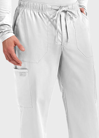 Cherokee Workwear Professionals Men's Tapered Leg Drawstring Cargo Tall Pant