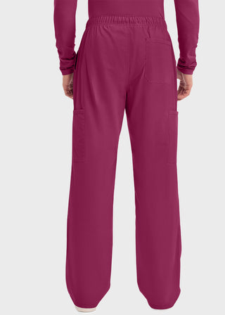 Cherokee Workwear Professionals Men's Tapered Leg Drawstring Cargo Petite Pant