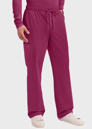 Cherokee Workwear Professionals Men's Tapered Leg Drawstring Cargo Petite Pant