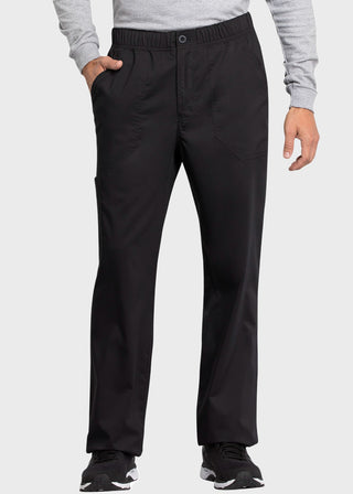 Cherokee Workwear Revolution Tech Men's Mid Rise Straight Leg Zip Fly Tall Pant