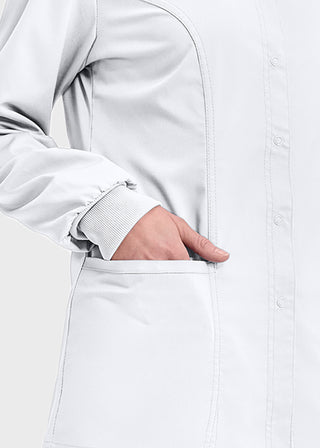 Cherokee Workwear Revolution Womens Snap Front Warm-up Jacket