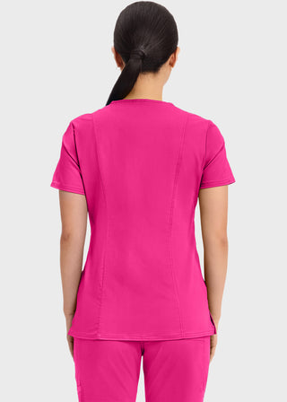 Cherokee Workwear Revolution Womens Mock Wrap Top