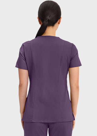 Cherokee Workwear Revolution Womens Mock Wrap Top