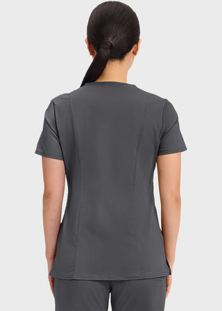 Cherokee Workwear Revolution Womens Mock Wrap Top