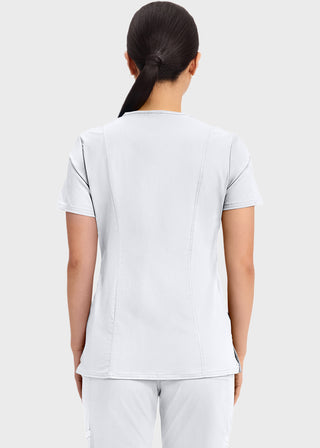 Cherokee Workwear Revolution Womens Mock Wrap Top