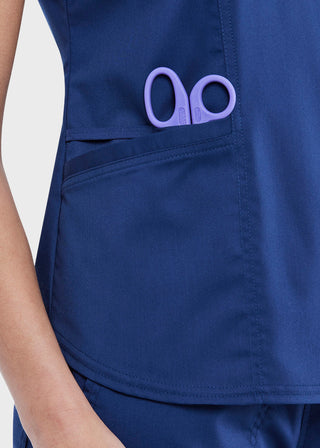 Cherokee Workwear Revolution Women's V-Neck Top