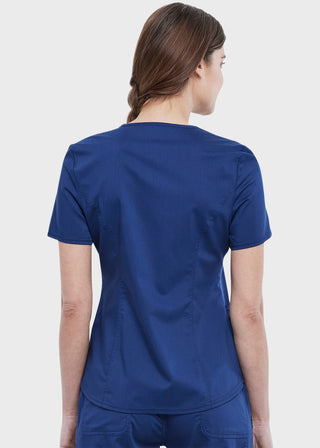 Cherokee Workwear Revolution Women's V-Neck Top