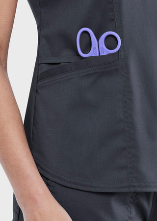 Cherokee Workwear Revolution Women's V-Neck Top